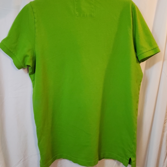 Hollister polo top lime green size Large (c1) - Picture 4 of 4